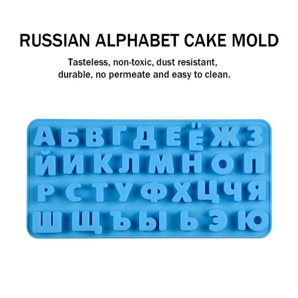 baking moulds bake mold silicone russian letter chocolate mould candy biscuit decoration shaping tool color random
baking moulds bake mold silicone russian letter chocolate mould candy biscuit decoration shaping tool color random