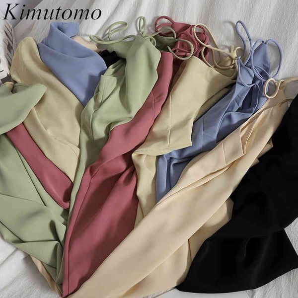 kimutomo korean cross shoulder strap dresses women spring summer gentle v-neck sleeveless slim solid color dress 210521, Black;gray
kimutomo korean cross shoulder strap dresses women spring summer gentle v-neck sleeveless slim solid color dress 210521, Black;gray