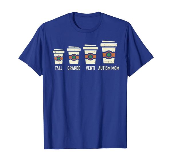 funny autism mom coffee shirt awareness mothers day gift t-shirt, White;black