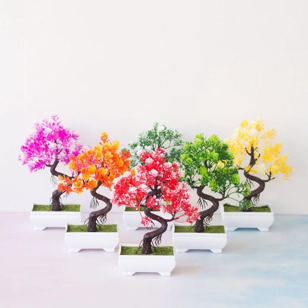 decorative flowers & wreaths 17x25cm artificial small pine tree potted deskmini bonsai home garden bedroom living room office el decor f
decorative flowers & wreaths 17x25cm artificial small pine tree potted deskmini bonsai home garden bedroom living room office el decor f