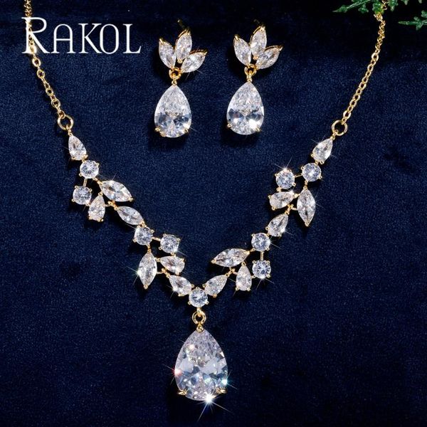 earrings & necklace rakol water drop white color luxury cubic zirconia earring jewelry set for women fashion dubai leaf party wedding dress, Silver
earrings & necklace rakol water drop white color luxury cubic zirconia earring jewelry set for women fashion dubai leaf party wedding dress, Silver
