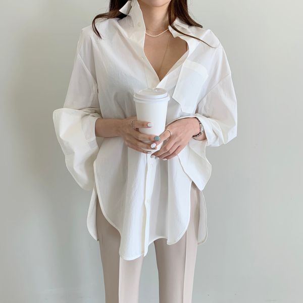 zawfl women light green flare sleeve blouse turndown collar long shirt femme high waist dress shirts 210525, White
zawfl women light green flare sleeve blouse turndown collar long shirt femme high waist dress shirts 210525, White