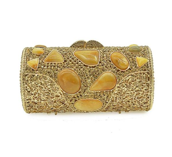 ladies' luxurious diamond-studded golden dinner clutch bag women full rhinestone evening bags bridal dress
ladies' luxurious diamond-studded golden dinner clutch bag women full rhinestone evening bags bridal dress