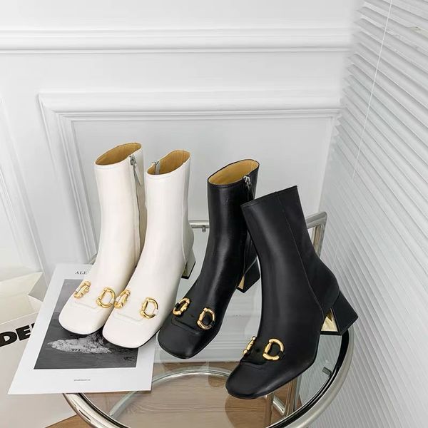 autumn metal buckle middle tube boots square head side zipper martin thick heel horse rank short outlets, Black
autumn metal buckle middle tube boots square head side zipper martin thick heel horse rank short outlets, Black