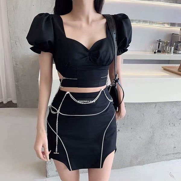 goth black hollow out puff sleeve t-shirt e girl square collar short-sleeved harajuku shirt ladies retro slim tees women's, White
goth black hollow out puff sleeve t-shirt e girl square collar short-sleeved harajuku shirt ladies retro slim tees women's, White