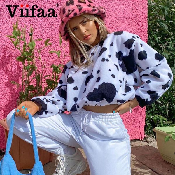 women's hoodies & sweatshirts viifaa cow print drop shoulder casual oversized sweatshirt clothes for women 2021 fall streetwear long sl, Black
women's hoodies & sweatshirts viifaa cow print drop shoulder casual oversized sweatshirt clothes for women 2021 fall streetwear long sl, Black