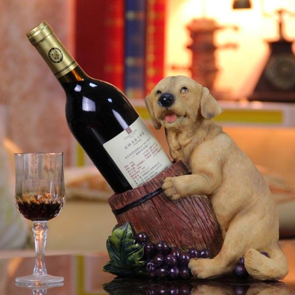 tablewine racks cute resin doggie holder decor sculpture craft furnishing embellishment. creative puppy bottle rack barware set
tablewine racks cute resin doggie holder decor sculpture craft furnishing embellishment. creative puppy bottle rack barware set