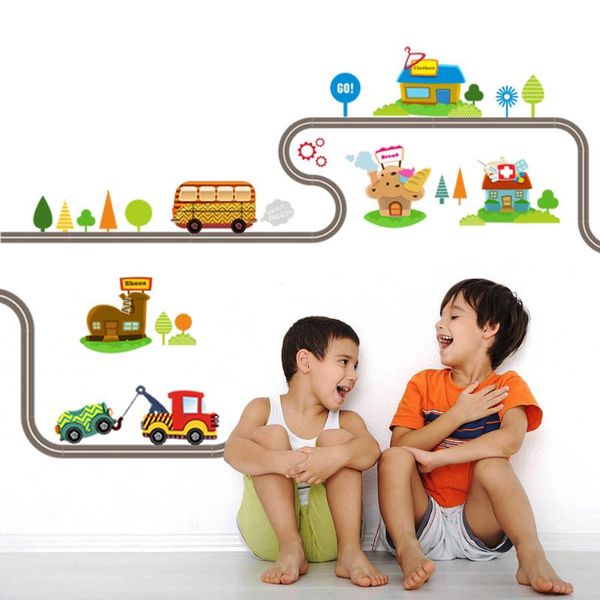 pvc decals waterproof highway cars wall stickers for kids baby nursery children's play room bedroom home decoration mural art
pvc decals waterproof highway cars wall stickers for kids baby nursery children's play room bedroom home decoration mural art