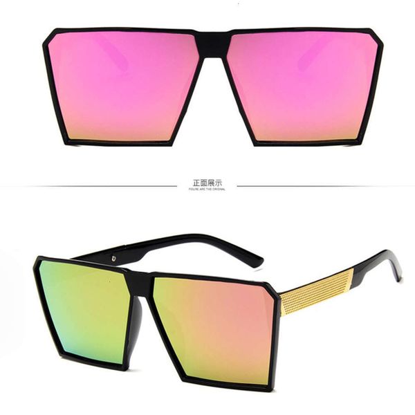 oversized gradient 2019 summer style classic women brand designer sunglasses mirror large square glasses, Black
oversized gradient 2019 summer style classic women brand designer sunglasses mirror large square glasses, Black