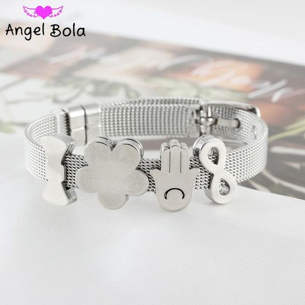 fashion luxury exquisite flower bow ladies stainless steel bracelet jewelry party holiday gift wholesale charm bracelets, Golden;silver
fashion luxury exquisite flower bow ladies stainless steel bracelet jewelry party holiday gift wholesale charm bracelets, Golden;silver
