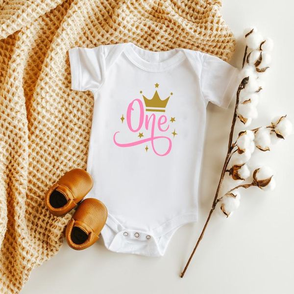 rompers one first birthday print baby summer short sleeve boys girls 100% cotton jumpsuits bodysuits gifts, Blue
rompers one first birthday print baby summer short sleeve boys girls 100% cotton jumpsuits bodysuits gifts, Blue