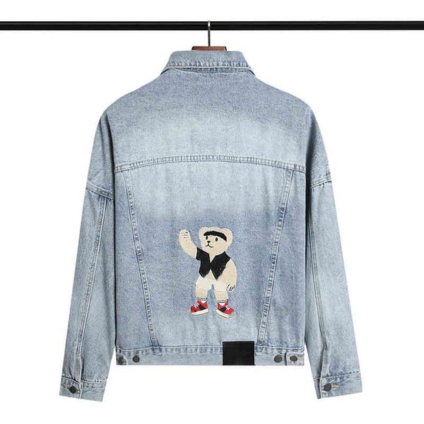 denim jacket famous men women palmss casual coats black blue mans stylist palm outwear size s-xl, Black;brown
denim jacket famous men women palmss casual coats black blue mans stylist palm outwear size s-xl, Black;brown