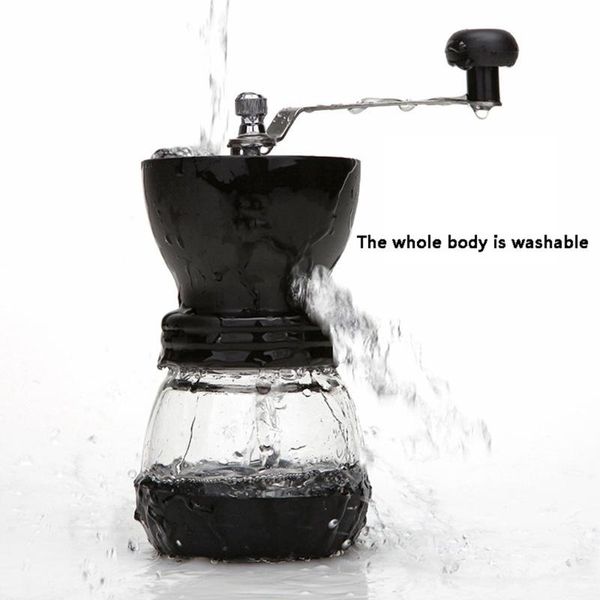 manual coffee grinders bean grinder portable household hand crank adjustable washed glass
manual coffee grinders bean grinder portable household hand crank adjustable washed glass