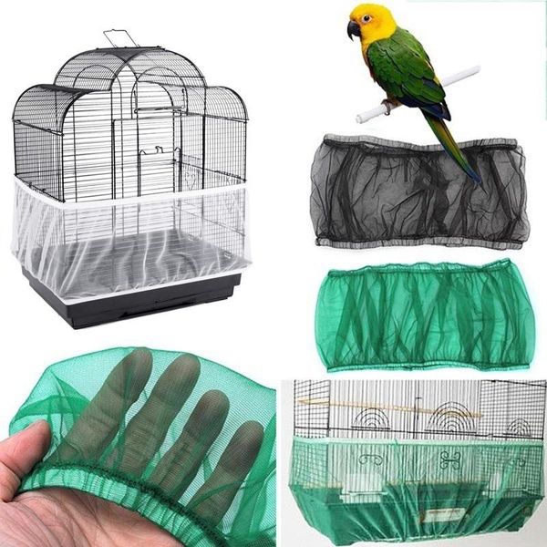 bird cages parrot nylon mesh net cover shell stretchy skirt traps cage basket airy seed catcher
bird cages parrot nylon mesh net cover shell stretchy skirt traps cage basket airy seed catcher
