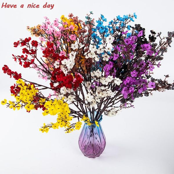 decorative flowers & wreaths 51cm cherry blossoms artificial baby's breath gypsophila fake diy wed
decorative flowers & wreaths 51cm cherry blossoms artificial baby's breath gypsophila fake diy wed