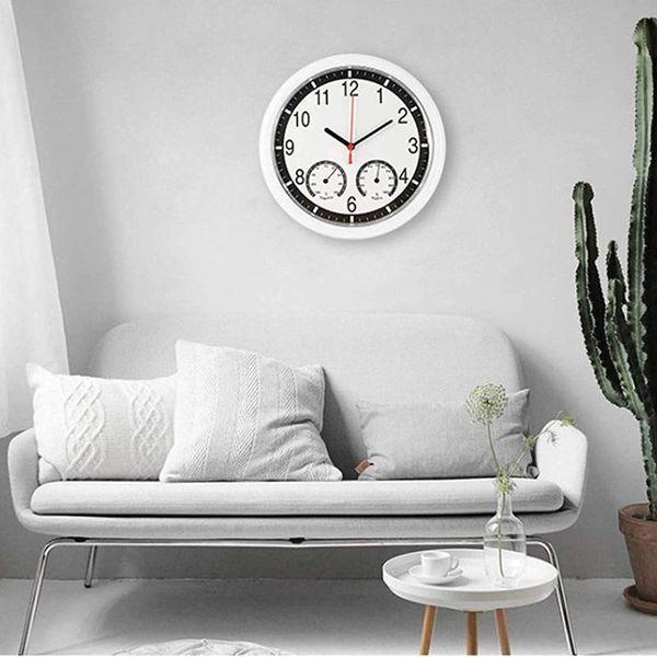 wall clocks 10 inch temperature and humidity plastic creative clock living room modern home decor kitchen
wall clocks 10 inch temperature and humidity plastic creative clock living room modern home decor kitchen
