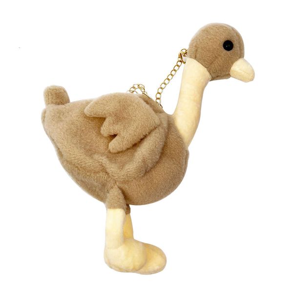 personality funny duck trend girl shoulder bag chain coin purse