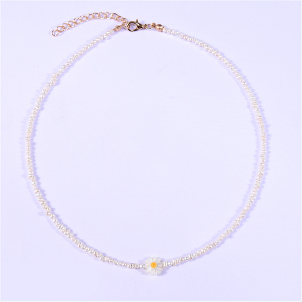 chokers korea trendy lovely daisy flowers irregular pearl bead charm statement short choker necklace for women vacation jewelry 2021, Golden;silver
chokers korea trendy lovely daisy flowers irregular pearl bead charm statement short choker necklace for women vacation jewelry 2021, Golden;silver