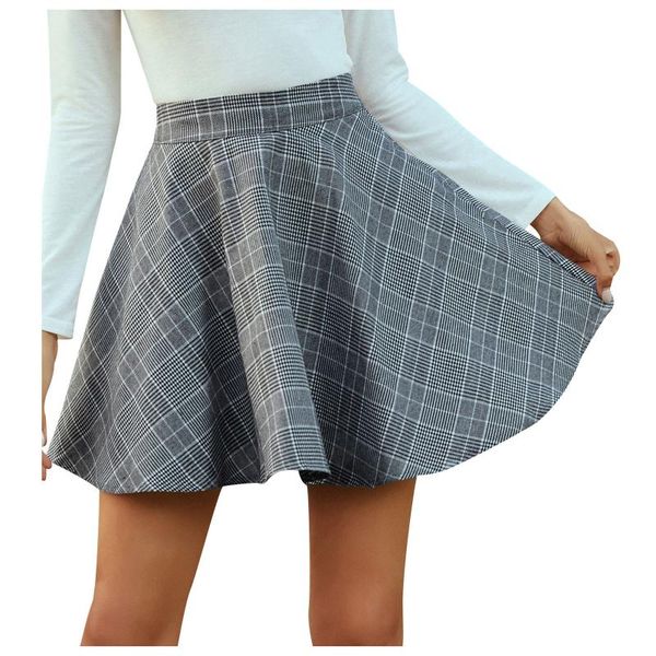 skirts harajuku women skirt plaid pleated fashion mini high waist school female falda de las señoras #yl10, Black
skirts harajuku women skirt plaid pleated fashion mini high waist school female falda de las señoras #yl10, Black
