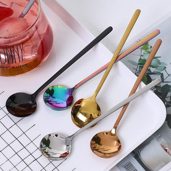 spoons 2pc/set stainless steel coffee spoon sugar tea dessert cake ice cream round mirror scoop frosted handle kitchen tools
spoons 2pc/set stainless steel coffee spoon sugar tea dessert cake ice cream round mirror scoop frosted handle kitchen tools
