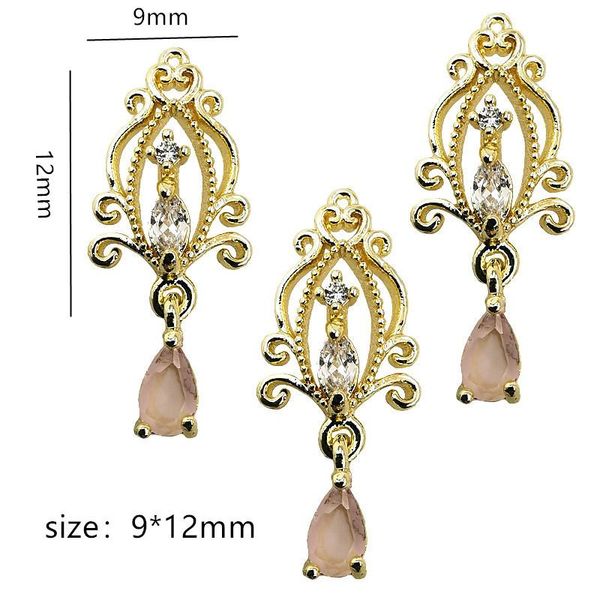 nail art decorations 5pcs/lot 3d alloy luxury zircon parts glitter rhinestone charm jewelry supplies accessories, Silver;gold
nail art decorations 5pcs/lot 3d alloy luxury zircon parts glitter rhinestone charm jewelry supplies accessories, Silver;gold