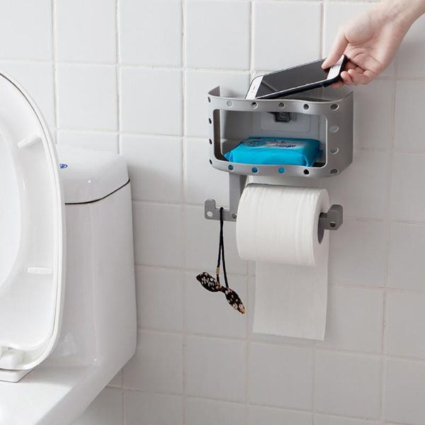bathroom storage & organization concise wall mounted toilet paper holder fixture stainless steel roll holders with phone shelf
bathroom storage & organization concise wall mounted toilet paper holder fixture stainless steel roll holders with phone shelf
