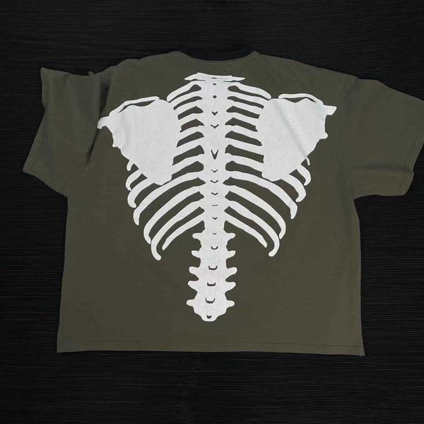 men's t-shirts kapital new hirata and hiroshi bone print stitching loose fashion used couple short sleeve t-shirt, White;black
men's t-shirts kapital new hirata and hiroshi bone print stitching loose fashion used couple short sleeve t-shirt, White;black