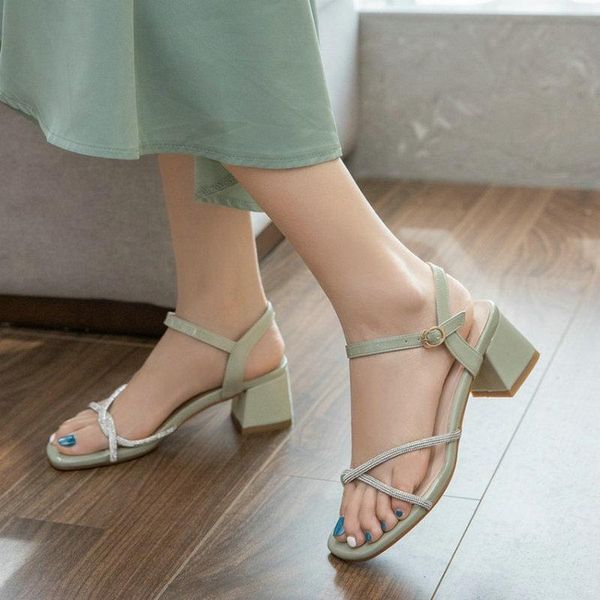 sianie tianie open toe crystal glitter party wedding woman fashion shoes chunky high heels buckle strap green pink women sandals, Black
sianie tianie open toe crystal glitter party wedding woman fashion shoes chunky high heels buckle strap green pink women sandals, Black