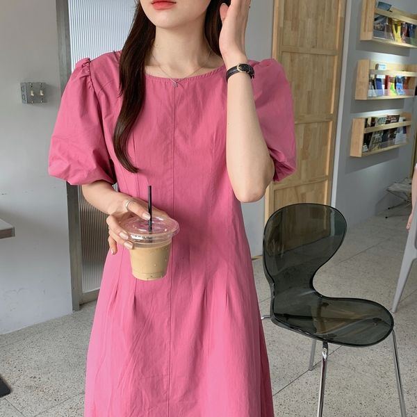 casual dresses 2021 women summer elegant rose red backless long dress puff sleeve round collar folds a-line pullover maxi sundress, Black;gray
casual dresses 2021 women summer elegant rose red backless long dress puff sleeve round collar folds a-line pullover maxi sundress, Black;gray