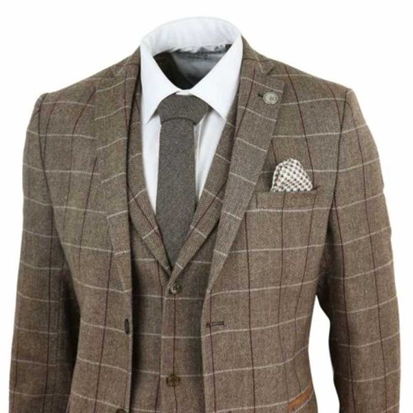 men's suits & blazers 2021 oak brown mens wool blend 3 piece ( coat+pants+vest) notched lapel costume homme formal men suit custom made, White;black
men's suits & blazers 2021 oak brown mens wool blend 3 piece ( coat+pants+vest) notched lapel costume homme formal men suit custom made, White;black