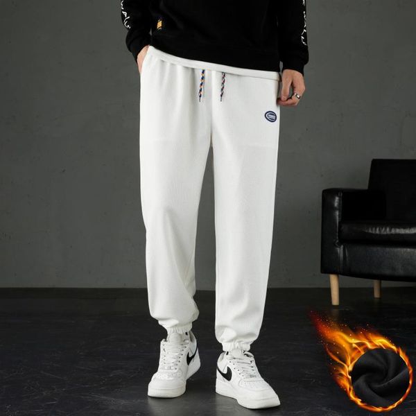 men's pants 2021 winter warm fleece jogger pant comfortable loose gym wear all-match fashion casual men drawstring track trousers thick, Black
men's pants 2021 winter warm fleece jogger pant comfortable loose gym wear all-match fashion casual men drawstring track trousers thick, Black