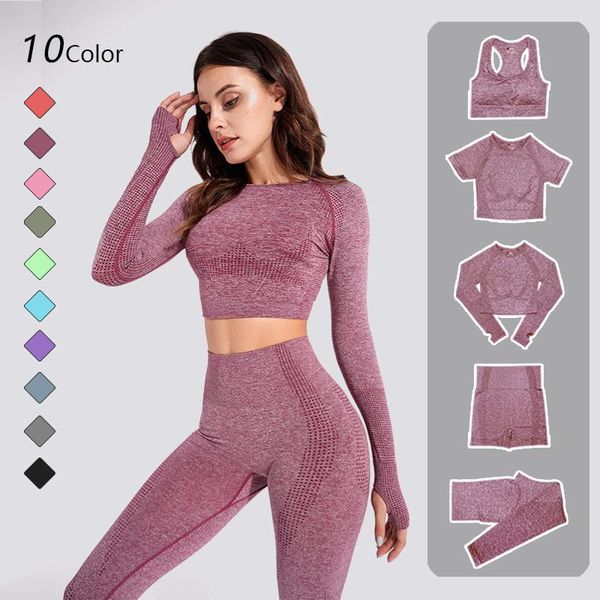 yoga outfit 2/3pcs seamless women set workout sportswear gym clothing fitness long sleeve crop high waist leggings sports suits
yoga outfit 2/3pcs seamless women set workout sportswear gym clothing fitness long sleeve crop high waist leggings sports suits
