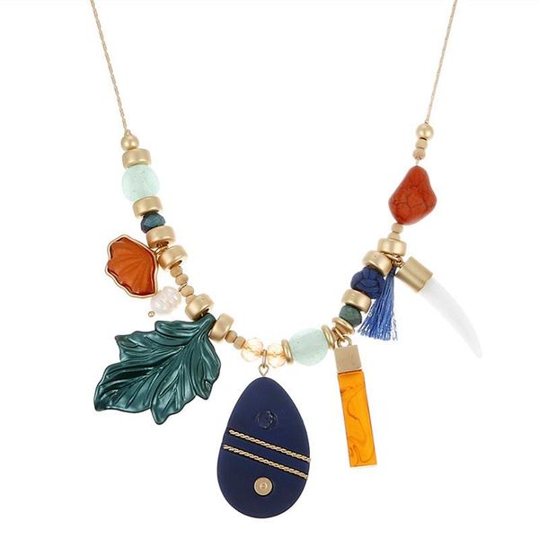 pendant necklaces acrylic beads necklace for women geometric leaf drops & pendants statement collar women's fashion jewelry gifts, Silver
pendant necklaces acrylic beads necklace for women geometric leaf drops & pendants statement collar women's fashion jewelry gifts, Silver