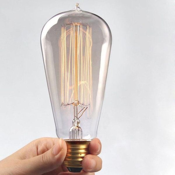 bulbs st64 straight wire edison vintage tungsten bulb e27 40w amber lampshade ac220v 1pcs 4 pcs 10pcs for pendant lamp lighting 2700k
bulbs st64 straight wire edison vintage tungsten bulb e27 40w amber lampshade ac220v 1pcs 4 pcs 10pcs for pendant lamp lighting 2700k