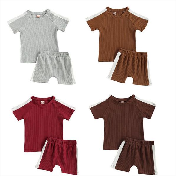 summer baby boys clothes fashion girl clothing sets kids toddler short sleeve ribbed knitted t shirts shorts casual outfits, White
summer baby boys clothes fashion girl clothing sets kids toddler short sleeve ribbed knitted t shirts shorts casual outfits, White