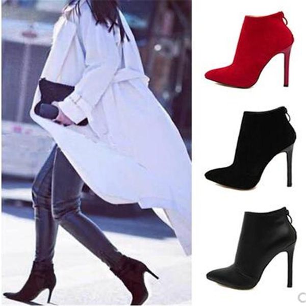 boots comemore fashion autumn scrub buckle women high heels platform thick heel simplicity short women's shoes, Black
boots comemore fashion autumn scrub buckle women high heels platform thick heel simplicity short women's shoes, Black