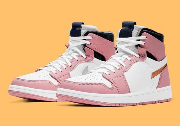 jumpman 1 high pink basketball shoes lychee leather creates a deconstructed yellow logo on dress up with original box fast delivery
jumpman 1 high pink basketball shoes lychee leather creates a deconstructed yellow logo on dress up with original box fast delivery