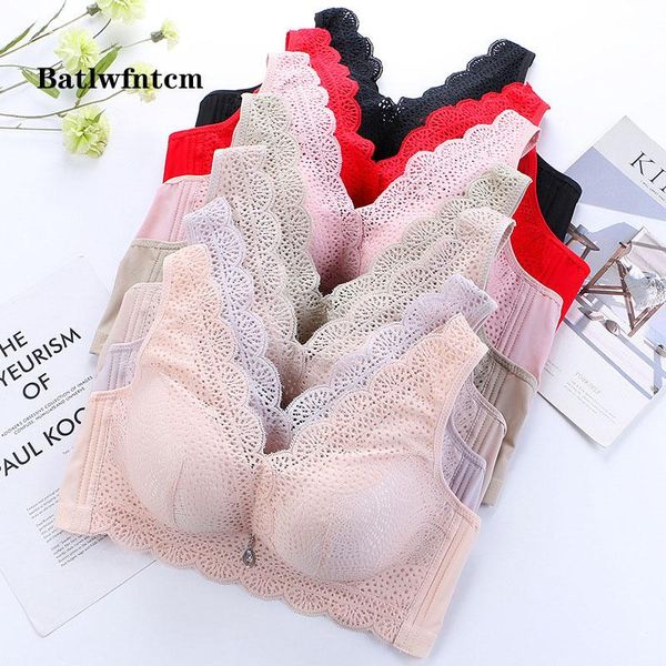 bras extra large bra without rims vest type female underwear lace gather thickness adjustable shou fu ru lady, Red;black
bras extra large bra without rims vest type female underwear lace gather thickness adjustable shou fu ru lady, Red;black