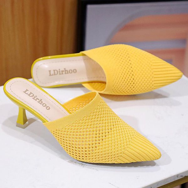 slippers women's outdoor flat muller female fashion sandals 2021 pointed toe women net cloth shoes, Black
slippers women's outdoor flat muller female fashion sandals 2021 pointed toe women net cloth shoes, Black