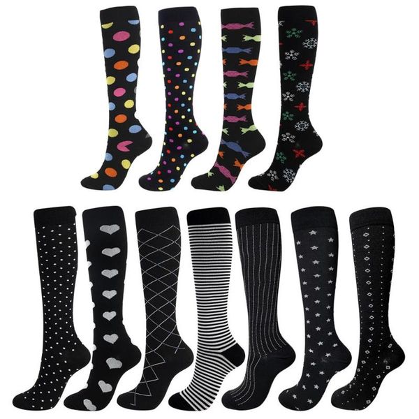 sports socks men women compression colorful dot candy knee sport stockings (20-30mmhg) for running,travel,cycling,pregnant,edema,, Black
sports socks men women compression colorful dot candy knee sport stockings (20-30mmhg) for running,travel,cycling,pregnant,edema,, Black