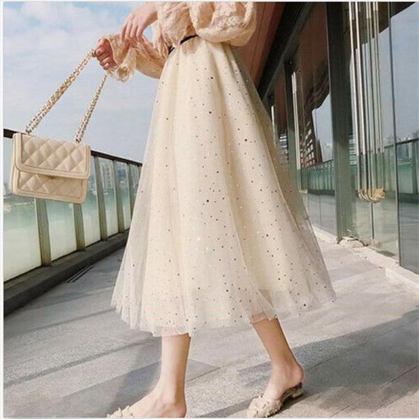 high waisted pleated mesh long maxi women skirt tulle prom a line ladies sweet lace dot casual selling, Black
high waisted pleated mesh long maxi women skirt tulle prom a line ladies sweet lace dot casual selling, Black