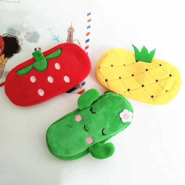 pencil bags cute fruit watermelon cactus plush case cosmetic bag pen box for girls gift stationery pouch school office supplies
pencil bags cute fruit watermelon cactus plush case cosmetic bag pen box for girls gift stationery pouch school office supplies