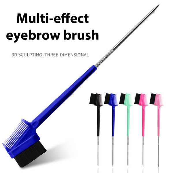 hair brushes multifunctional steel needle eyebrow brush edge control for parting pin tail hairdressing styling beauty tool, Silver
hair brushes multifunctional steel needle eyebrow brush edge control for parting pin tail hairdressing styling beauty tool, Silver