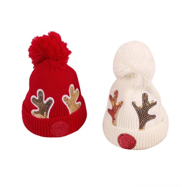 caps & hats 3 colors winter kids christmas sequins antler patterns knitted hat beanie for autumn black/red/milky white, Yellow
caps & hats 3 colors winter kids christmas sequins antler patterns knitted hat beanie for autumn black/red/milky white, Yellow