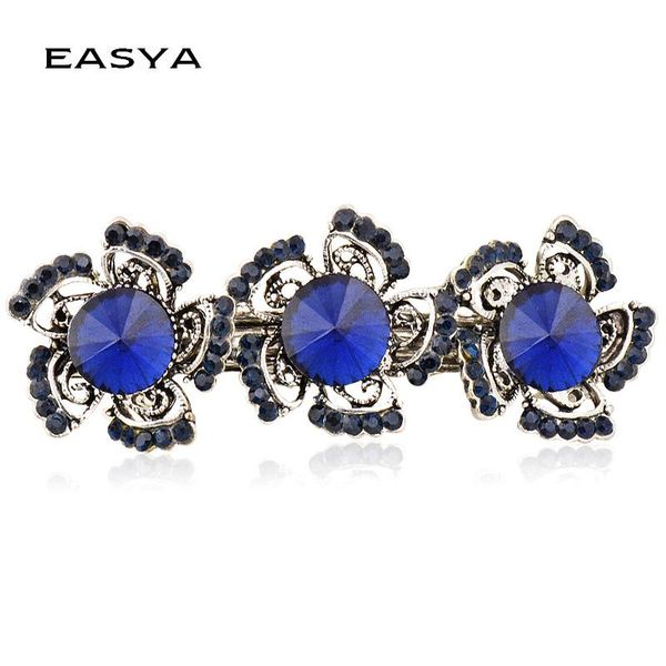 hair clips & barrettes easya three flowers hairpin blue crystal barrette clip headwear accessories jewelry for woman girls chg-282, Golden;silver
hair clips & barrettes easya three flowers hairpin blue crystal barrette clip headwear accessories jewelry for woman girls chg-282, Golden;silver