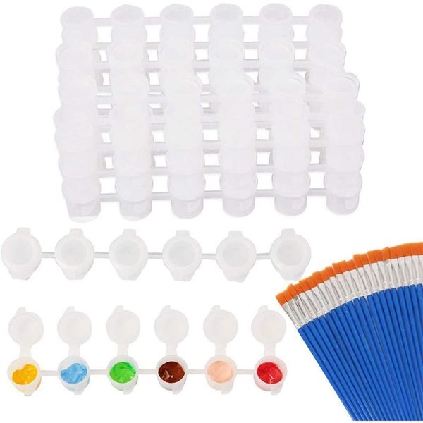 gift sets 24 strips 144 pots empty paint cup 3 ml/ 0.1 oz clear stripsand pieces brushes
gift sets 24 strips 144 pots empty paint cup 3 ml/ 0.1 oz clear stripsand pieces brushes