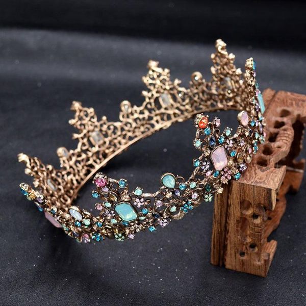 crystal round wedding jewelry bridal tiaras and crowns bride women headband baroque pageant diadem rhinestone hair accessories clips & barre, Golden;silver
crystal round wedding jewelry bridal tiaras and crowns bride women headband baroque pageant diadem rhinestone hair accessories clips & barre, Golden;silver