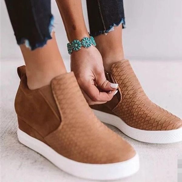 boots autumn wedge women's ankle casual brown serpentine round toe women plus size low-heeled zipper woman, Black
boots autumn wedge women's ankle casual brown serpentine round toe women plus size low-heeled zipper woman, Black