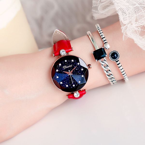 timini / dimini star sky waterproof net red quartz watch korean fashion trend belt women's watch, Slivery;brown
timini / dimini star sky waterproof net red quartz watch korean fashion trend belt women's watch, Slivery;brown