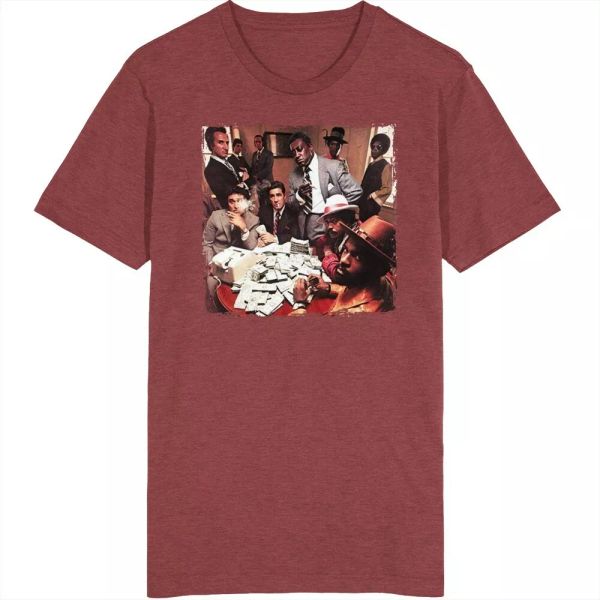 across 110th street 70s crime movie fan t shirt, White;black
across 110th street 70s crime movie fan t shirt, White;black